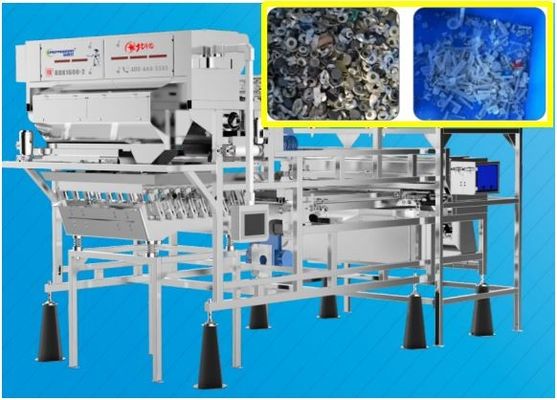 quality  Recycling Medical Waste Plastic Sorting Machine 2.5-4.0 T/H 2 Layers 220V factory