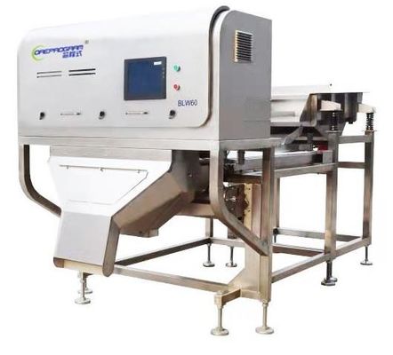 Belt Type Plastic Color Sorter Machine 0.5-0.8 Mpa Intelligent Removal Lower Damage 1000kg
