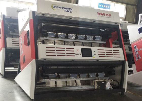 Double Layer Sand / Powder Sorting Machine Intelligent Ore Separator 5400 Pixel 6.5kw