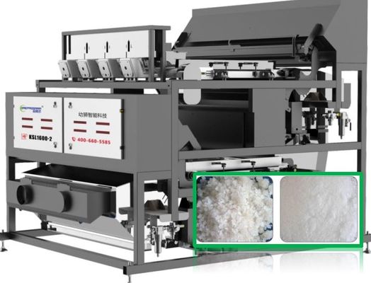 16 Mesh - 1cm Quartz Color Sorter Precise Target Mineral Sorting Machine 3100Kg