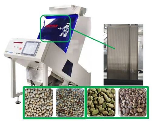 80 Channels Chickpeas Vicia Faba Color Sorter Processing Equipment