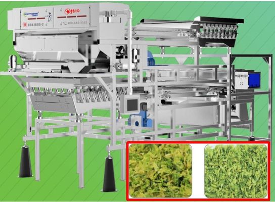 2.0T/H Vegetable Sorting Machine Precise Target Positioning 5400 pixel For Cabbage