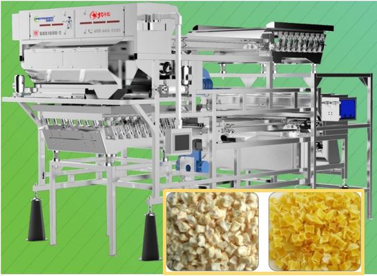 Dehydrated Apple Color Sorter , 1.5 T/H Granules Sorting Machine