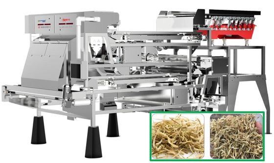 1.0-1.5T/H Vegetable Sorting Machine 8.2kw for Dehydrated Honeysuckle