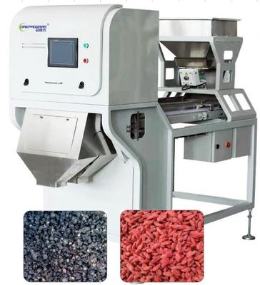 Black / Red Wolfberry Color Sorter 0.5 T/H Precise Removal with LED light source